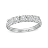 Thumbnail Image 1 of Previously Owned - 0.50 CT. T.W. Diamond Five Stone Anniversary Band in 10K White Gold
