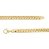 Previously Owned - Italian Gold 7.0mm Flat Curb Chain Link Bracelet in 18K Gold - 7.26"