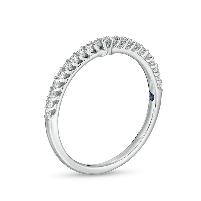 Previously Owned - TRUE Lab-Grown Diamonds by Vera Wang Love 0.23 CT. T.W. Anniversary Band in 14K White Gold