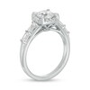 Thumbnail Image 3 of Previously Owned - 1.50 CT. T.W. Lab-Grown Diamond Frame Engagement Ring in 14K White Gold (F/I1)