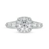 Thumbnail Image 4 of Previously Owned - 1.50 CT. T.W. Lab-Grown Diamond Frame Engagement Ring in 14K White Gold (F/I1)