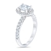 Thumbnail Image 2 of Previously Owned - Royal Asscher® 1.50 CT. T.W. Oval Diamond Frame Engagement Ring in 14K White Gold