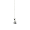 Previously Owned - 0.50 CT. T.W.  Lab-Grown Diamond Curved Bar Necklace in 14K White Gold (F/SI2)