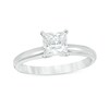 Thumbnail Image 1 of Previously Owned - 1.50 CT. Princess-Cut Diamond Solitaire Engagement Ring in 14K White Gold (J/I3)
