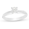 Thumbnail Image 1 of Previously Owned - 0.50 CT. Lab-Grown Diamond Solitaire Engagement Ring in 14K White Gold (F/SI2)