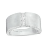 Thumbnail Image 1 of Previously Owned - Vera Wang Men's 0.69 CT. T.W. Lab-Grown Diamond Wedding Band in 14K White Gold