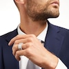 Thumbnail Image 2 of Previously Owned - Vera Wang Men's 0.69 CT. T.W. Lab-Grown Diamond Wedding Band in 14K White Gold