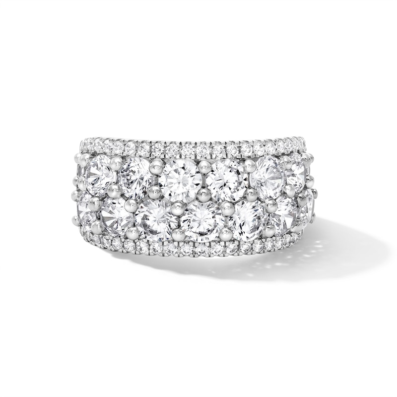 Previously Owned - 3.00 CT. T.W. Certified Lab-Grown Diamond Fashion Band in 10K White Gold (F/VS2)