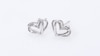 The Kindred Heart from Vera Wang Love Collection Mini Stud Earrings in Sterling Silver