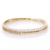 0.10 CT. T.W. Diamond Double Row Band in 10K Gold