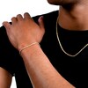 Italian Gold 3.0mm Rope Chain Necklace and Bracelet Set in 14K Gold - 22"