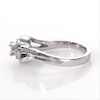 0.085 CT. T.W. Composite Diamond Bypass Promise Ring in Sterling Silver