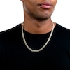 Men's 5.7mm Cuban Curb Chain Necklace in Hollow 10K Gold - 26"