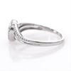 0.145 CT. T.W. Composite Diamond Heart Frame Bypass Promise Ring in Sterling Silver