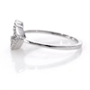 0.04 CT. T.W. Diamond Interlocking Hearts Ring in 10K Gold