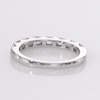 Vera Wang Love Collection 0.69 CT. T.W. Certified Emerald-Cut Diamond Band in 14K White Gold (I/SI2)