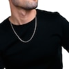 3.5mm Diamond-Cut Wheat Chain Necklace in Solid Sterling Silver  - 22"