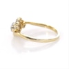 0.115 CT. T.W. Composite Diamond Leaves Bypass Ring in 10K Gold