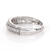 0.45 CT. T.W. Diamond Triple-Row Band in 10K White Gold