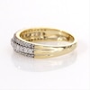 0.45 CT. T.W. Diamond Multi-Row Band in 10K Gold