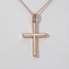 Cross Pendant in 10K Rose Gold