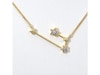 Thumbnail Image 4 of Diamond Accent Aries Constellation Necklace in Sterling Silver with14K Gold Plate