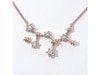 Thumbnail Image 4 of 0.04 CT. T.W. Diamond Sagittarius Constellation Necklace in Sterling Silver with 14K Rose Gold Plate
