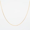 0.85mm Diamond-Cut Wheat Chain Necklace in Solid 10K Gold