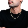 5.5mm Cuban Curb Necklace in Hollow 10K Gold – 22"
