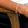 1.00 CT. T.W. Journey Diamond Bolo Bracelet in 10K White Gold - 9.5"