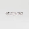 0.50 CT. T.W. Diamond Beaded Five Stone Anniversary Band in 10K Gold