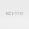 0.50 CT. T.W. Diamond Nine Stone Anniversary Band in 10K Gold