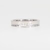 0.05 CT. T.W. Diamond Five Stone Anniversary Band in 10K White Gold