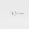 2.00 CT. Certified Lab-Created Diamond Solitaire Engagement Ring in 14K White Gold (F/I1)