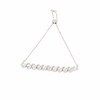 0.25 CT. T.W. Diamond Twist Bolo Bracelet in Sterling Silver – 9.5"