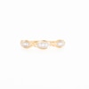 0.065 CT. T.W. Marquise-Shaped Multi-Diamond Twist Anniversary Band in 10K Gold