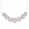 0.50 CT. T.W. Pear-Shaped Multi-Diamond Frame Pendant in 10K White Gold