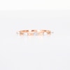 0.085 CT. T.W. Diamond Five Stone Anniversary Band in 10K Rose Gold