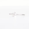 0.18 CT. T.W. Diamond Graduated Bypass Anniversary Band in 10K Gold