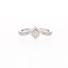 0.065 CT. T.W. Multi-Diamond Chevron Ring in Sterling Silver