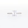 1.75 CT. T.W. Certified Emerald-Cut Lab-Created Diamond Engagement Ring in 14K White Gold (F/SI2)