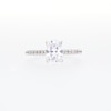 1.75 CT. T.W. Oval Certified Lab-Created Diamond Engagement Ring in 14K White Gold (F/SI2)