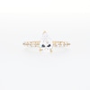 1.50 CT. T.W. Certified Pear-Shaped Lab-Created Diamond Engagement Ring in 14K Gold (F/SI2)