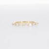 0.47 CT. T.W. Oval Diamond Nine Stone Anniversary Band in 14K Gold
