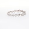 3.00 CT. T.W. Multi-Diamond Link Bracelet in 10K White Gold