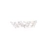 0.20 CT. T.W. Baguette and Round Diamond Stepped Stud Earrings in 10K White Gold
