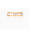 1.00 CT. T.W. Certified Lab-Created Diamond Nine Stone Anniversary Band in 14K Gold (F/SI2)