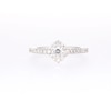 Celebration Infinite™ Canadian Certified Centre Diamond 0.69 CT. T.W. Tilted Frame Engagement Ring in 14K White Gold