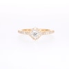 Celebration Infinite™ Canadian Certified Centre Diamond 0.69 CT. T.W. Tilted Frame Engagement Ring in 14K Gold (I/SI2)