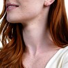 0.085 CT. T.W. Marquise-Shaped Multi-Diamond Trio Hoop Earrings in 10K Gold